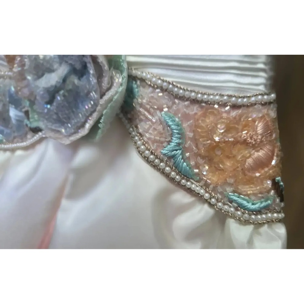 Lillie Rubin Couture Off-Shoulder Formal Dress - Size 8 - Picture 7 of 16